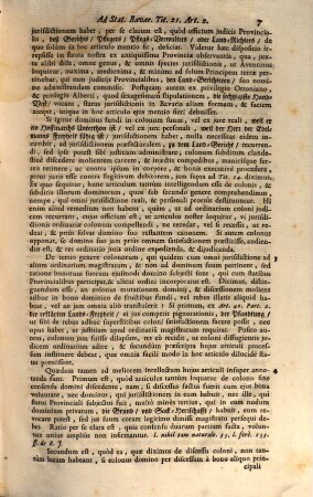 Commentarius Amplissimus In Ius Provinciale Bavaricum : Per Tres Tomos Divisus ; conformiter S. Pontificum decretis, & canonibus, ordinariorum concordatis, institutionum, pandectarum, ..., 3. Commentarii Ad Ius Municipale Bavaricum, A Titulo XXI usque ad finem