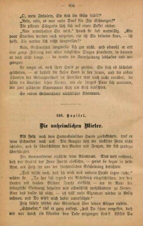 158. Kapitel. Die unheimlichen Mieter.