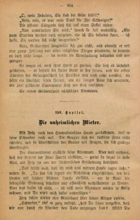 158. Kapitel. Die unheimlichen Mieter.
