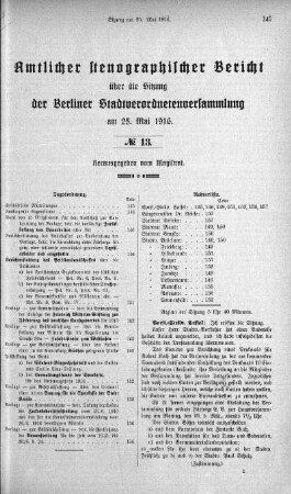 No 13, 25.05.1916