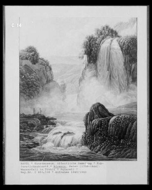 Wasserfall in Tivoli
