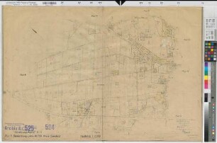 Lette (Coesfeld), Flurbereinigung Lette II, Schätzungskarte Nr.5 Lette Flur 5