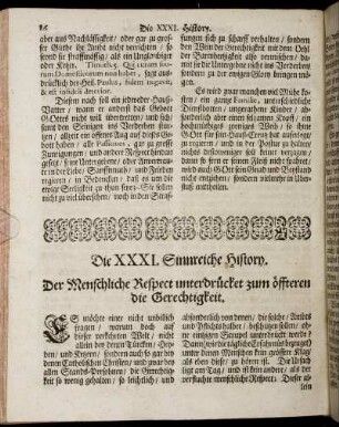 Die XXXI. Sinnreiche History. - Die XXXX. Sinnreiche History.
