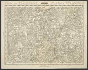 Theil von Würtemberg (Rottweil) [Topographisch-militairische Charte von Teutschland]