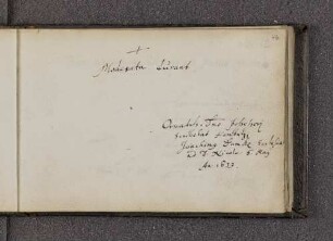 Joachim Damcke. – Incipit: Moderata durant. – Hamburg, 06.05.1633