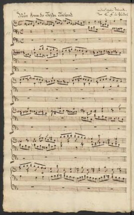 Nun komm der Heiden Heiland; org; g-Moll; BWV 661