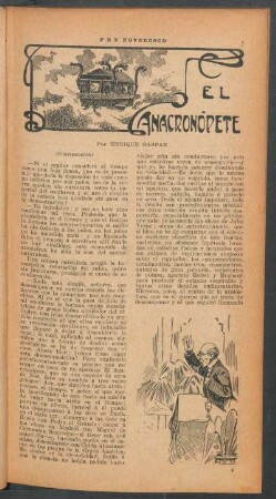 El anacronópete - (Continuación) : PBT novelesco