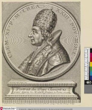 Portrait de Pape Clement XI.
