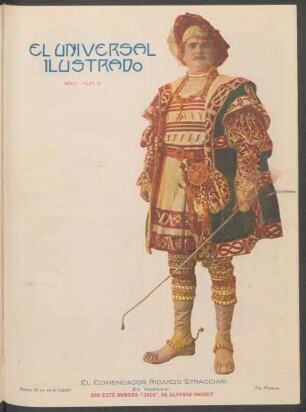 El comendador Ricardo Stracciari - [Fotografía] : En "Hernani"