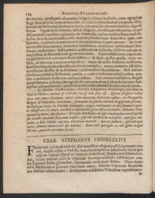 CXXX. Stephanus Chmielecius