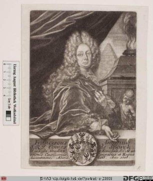 Bildnis Franz Anton Reichsgraf von Sporck