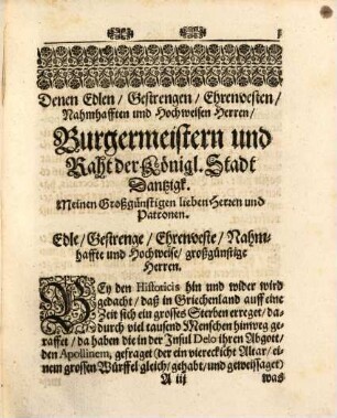 Compendium Horologico-Sciotericum Et Geometricum Oder Kurtzer Begriff von Abtheilung allerhand SonnenUhren : dadurch zu unterscheiden, in welchem Zeichen die Sonne sey; Die Tag- und Nacht-Länge; Der Auff- und Untergang der Sonnen: Benebenst dem Ringe und Quadranten, die rechte Stunde des Tages damit zu erkennen, auff alle Polus Höhen zu richten; Wie auch Von Abmessung allerley Felder ; Alles auß rechtem Mathematischen Grunde dem Liebhaber dieser Kunst zu gefallen in Druck gegeben