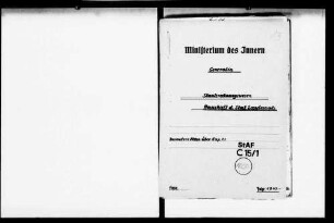 Haushalt des Statistischen Landesamts