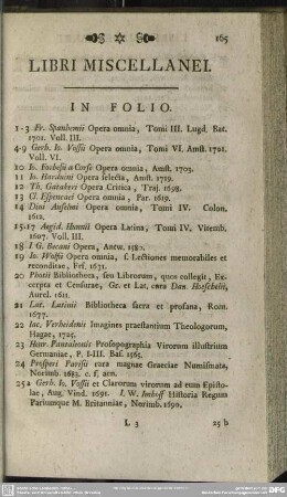 Libri Miscellanei