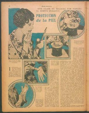 Protección de la piel : Una clase de belleza por semana