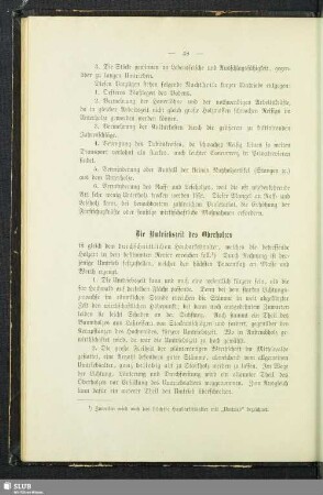 Die Umtriebszeit des Oberholzes