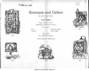 Kommen und Gehen