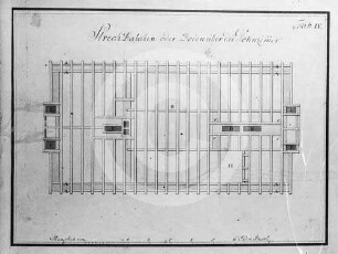 Balkenlage Erdgeschoss vom Herrenhaus Grenzhof