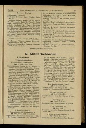 Militärbehörden