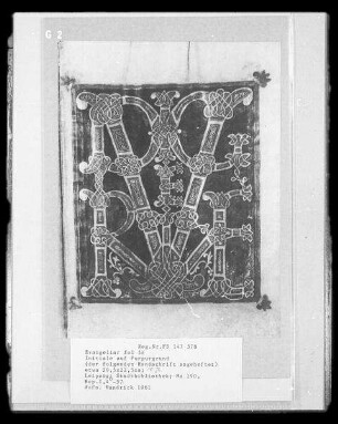 Evangelistar / Evangeliar /Sakramentar (mit angehefteten Seiten), Reichenau / Corvey