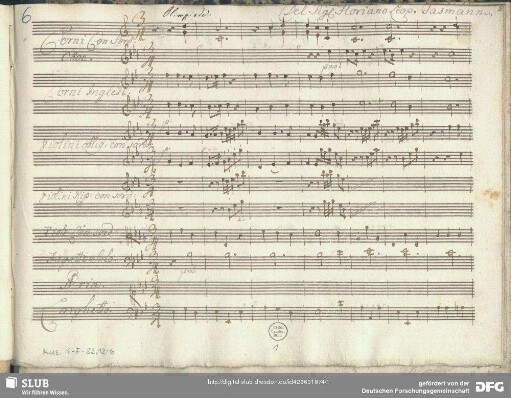 L' Olimpiade. Excerpts - Mus.1-F-82,12-6 : S, orch, b