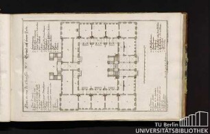No. 5. Plan ou rez de Chaussée. Grund auf ebner Erde.