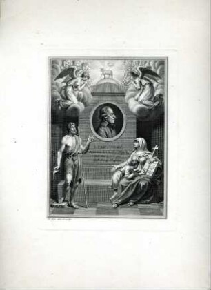 Grafik "J. J. Hess, Antistes der Kirche Zürich"