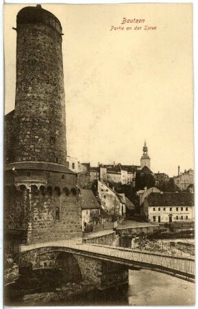Bautzen. Partie an der Spree