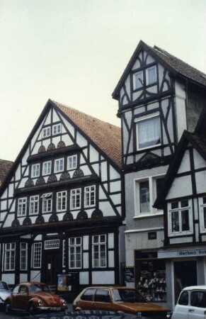 Krumme Straße, Gebäude der VHS. Detmold