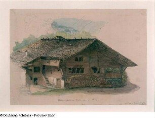 Bauernhaus in Unterseen bei Bern