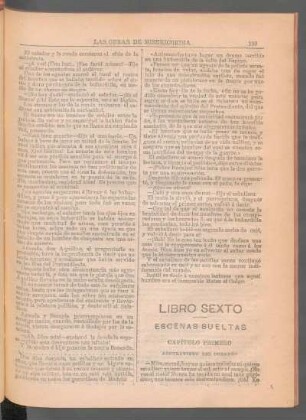 Libro sexto : Escenas sueltas