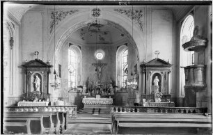 Bretten Stadtkirche - Stiftskirche Sankt Laurentius Ansicht Chor nach Osten