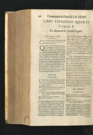 Libri Trigesimi Quarti.