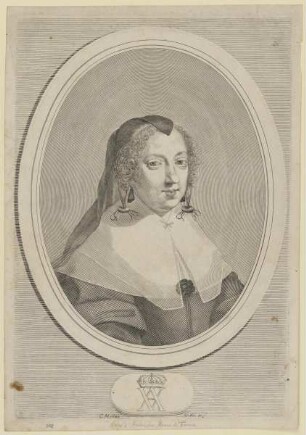 Bildnis der Anne d'Autriche
