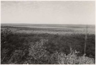 Ausblick vom Tafelberg in Richtung Jardim : 24,86 km westlich von Nioaque, Höhe: ca. 460 m