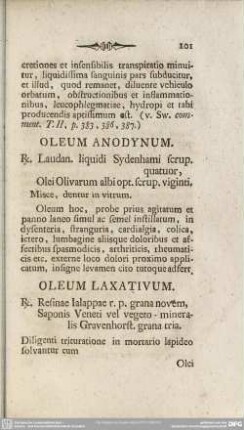 Oleum Laxativum