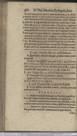 L. 147. Gaius lib. 24. ad Edictum provinciale