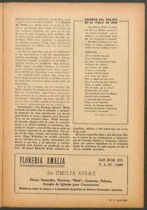 Defensa del teatro en el siglo de oro : Serafina...