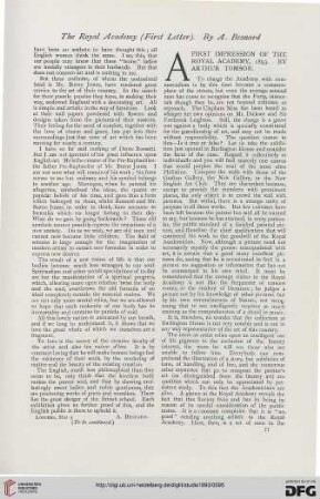 1: A first impression of the Royal Academy, 1893