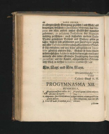 Progymnasma XIII.