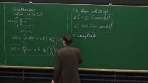 IV. Thermodynamik: Statistische Interpretation der Entropie nach Boltzmann: 3. Hauptsatz