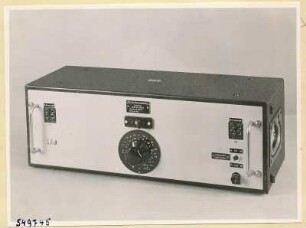 Terzfilter Typ Nr. 06.49010.1, Frontseite, Foto 1954