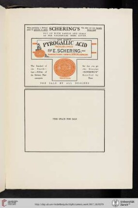 E. Schering [Pyrogallic Acid]