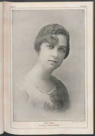 Nota social. - Sra. María I. Girado de Almeida