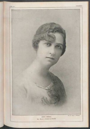 Nota social. - Sra. María I. Girado de Almeida