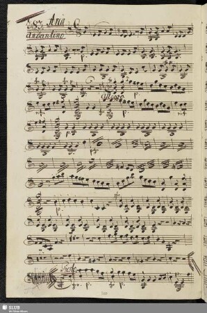 383. Aria: Non vo già che si suonino / Salieri, A.