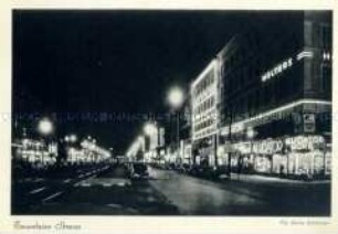 Tauentzienstrasse bei Nacht