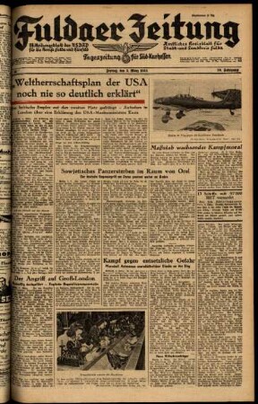 Ausgabe vom Freitag, den 05. März 1943.