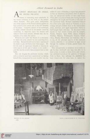Albert Besnard in India