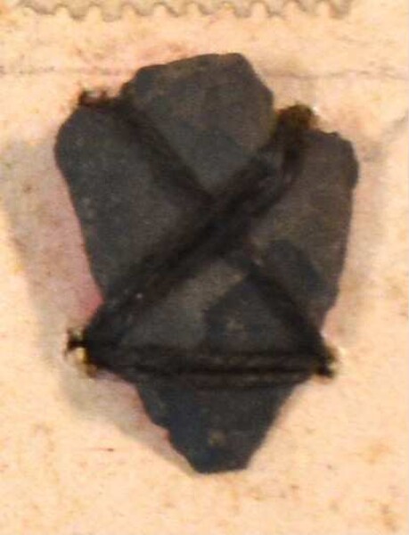 Stone arrowhead